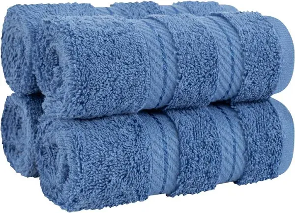 American Soft Linen Premium 100% Cotton 4-Piece Washcloth