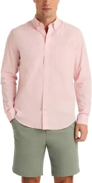 Nautica Men's Classic Fit Stretch Cotton Shirt