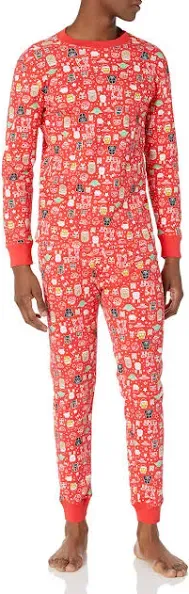 Amazon Essentials Disney | Marvel | Star Wars Men's Snug-Fit Pajama Sleep Sets - Discontinued Colors