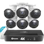 6 Camera 8 Channel 4K Master-Series NVR Security System - SONVK-876806