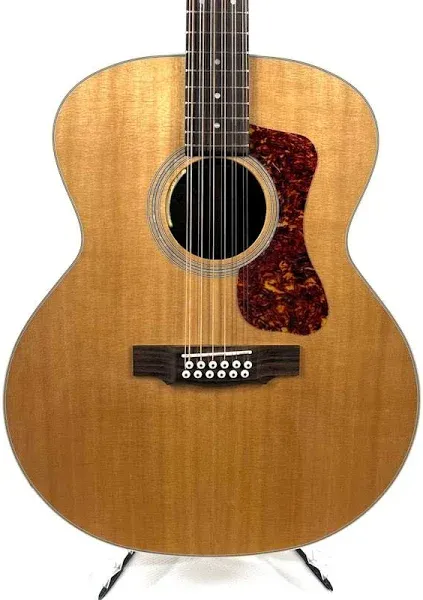 Guild F-1512 Jumbo 12-String Acoustic Guitar - Natural | Reverb