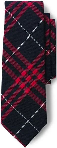 Lands' End Adult Plaid Tie