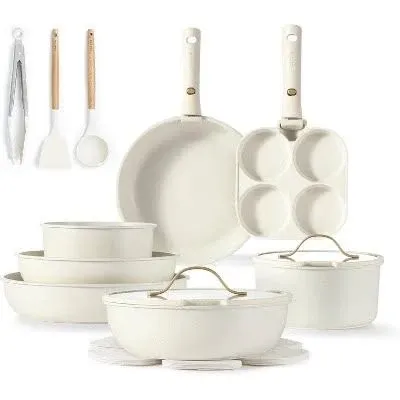 CAROTE 19pcs Pots and Pans Set