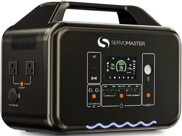 Portable Power Station, 1008Wh LiFePO4 Battey, 800W 1.5 Hours Fast Charging, 2000W Peak Output, APP Control, Pure Sine Wave AC Outlet Backup Solar Generator for Outdoor Camping RV Home Use