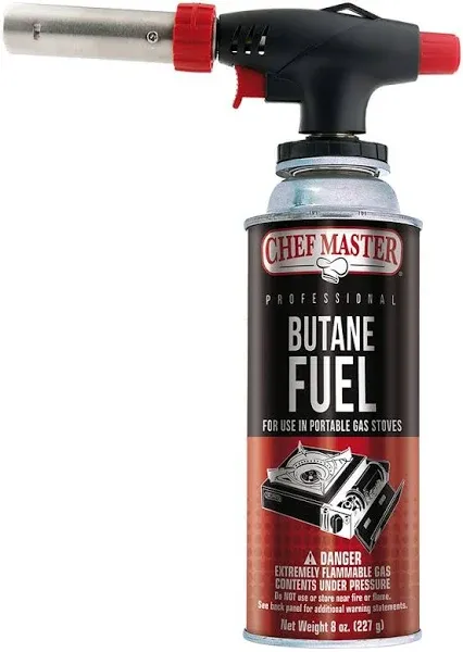 Premium Butane Torch, 90022, Chef’S Kitchen Torch, Fits 8Oz Butan...