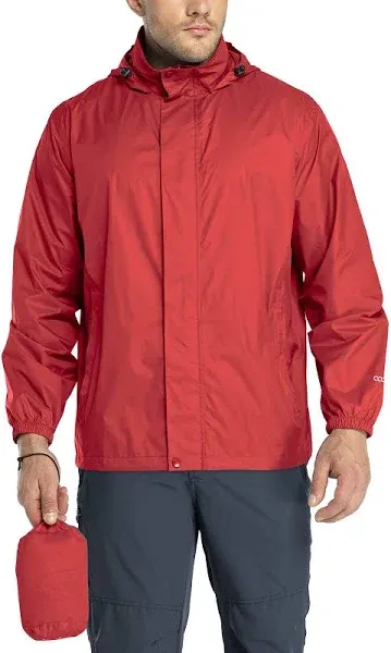 Men's 33,000ft Packable Waterproof Rain Jacket with Hood