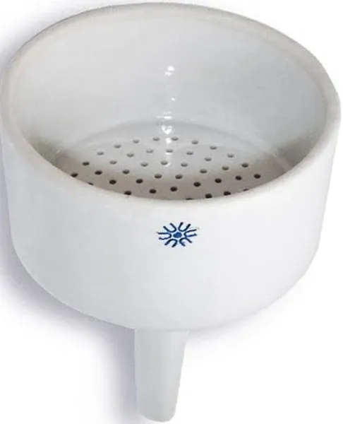 ™ JBF600 Buchner Funnel, Porcelain, Capacity 600mL, with 11cm Filter Paper, 1...