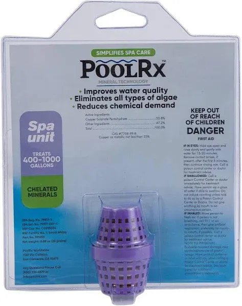 PoolRX Black Spa Unit