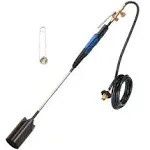 Flame King Propane Torch Kit Heavy Duty Weed Burner, 500,000 BTU with Flint