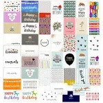 48 All Occasion Greeting Cards - Assorted Happy Birthday, Thank you, Wedding, Blank Designs, Envelopes Included - 4x6 Inches