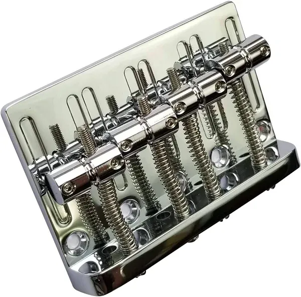 Long Beach Music Bass Bridge for 4-String Fender Jazz or Precision Bass