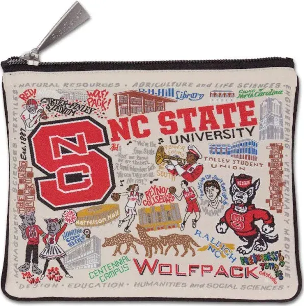 Catstudio North Carolina State University Collegiate Zip Pouch