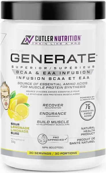 Cutler Nutrition Generate BCAA-EAA