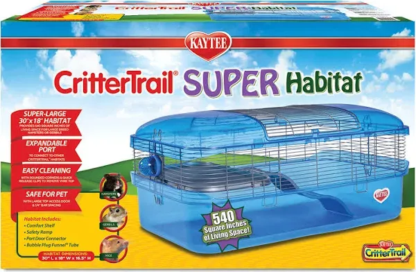 Kaytee CritterTrail SUPER Habitat for Pet Gerbils, Hamsters or Mice