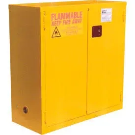 Global Industrial Flammable Cabinet Close Double Door 237778