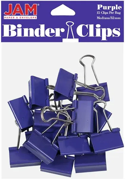 JAM Paper Binder Clips