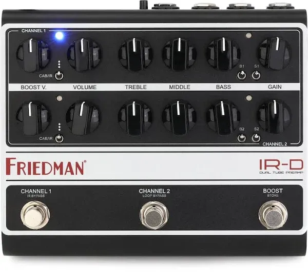 Friedman IRD 2-Channel All-Tube High Voltage Preamp