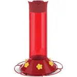 Perky Pet 30 oz Red Plastic Hummer's Favorite Hummingbird Feeder