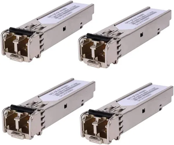 GESD 1.25G 850nm Multimode SFP LC Transceiver Fiber Module 550 Meters 1000Base-SX LC MMF for Cisco GLC-SX-MMD/SX-MM/SFP-GE-S,Fortinet,Ubiquiti