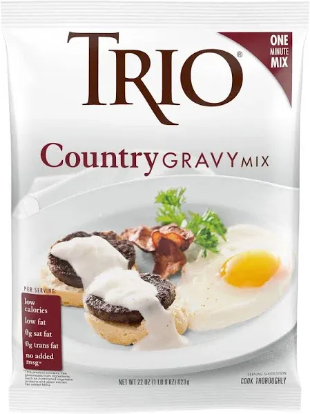 Trio Country Gravy Mix