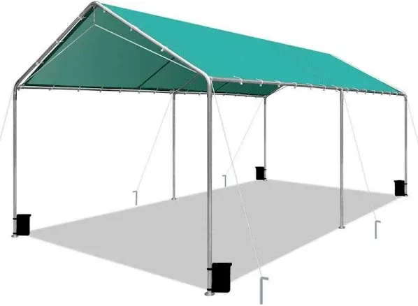 10 ft. x 20 ft. Heavy-Duty Carport Party Tent