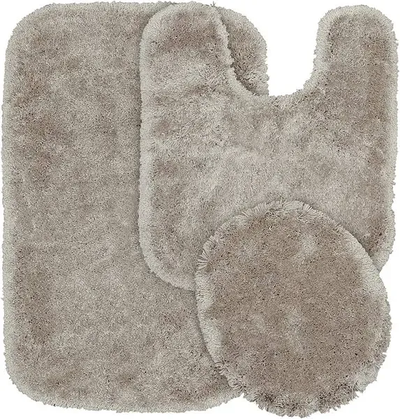 Garland Rug Finest Luxury 3 Piece Ultra Plush Washable Bath Rug Set