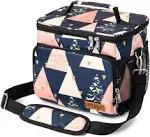 Tiblue Insulated Lunch Bag for Women/Men - Reusable Lunch Box for Office Work School Picnic Beach - Leakproof Cooler Tote Bag Freezable Lunch Bag with