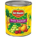 DEL MONTE Fruit Cocktail in Heavy Syrup, Canned Fruit, 12 Pack, 15.25 oz Can