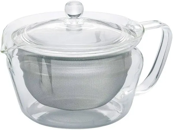 HARIO Teapot Transparent Practical Capacity 450 ml Stainlessly enjoying 