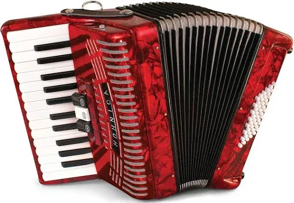 Hohner 1304-RED 48 Bass Piano Accordion