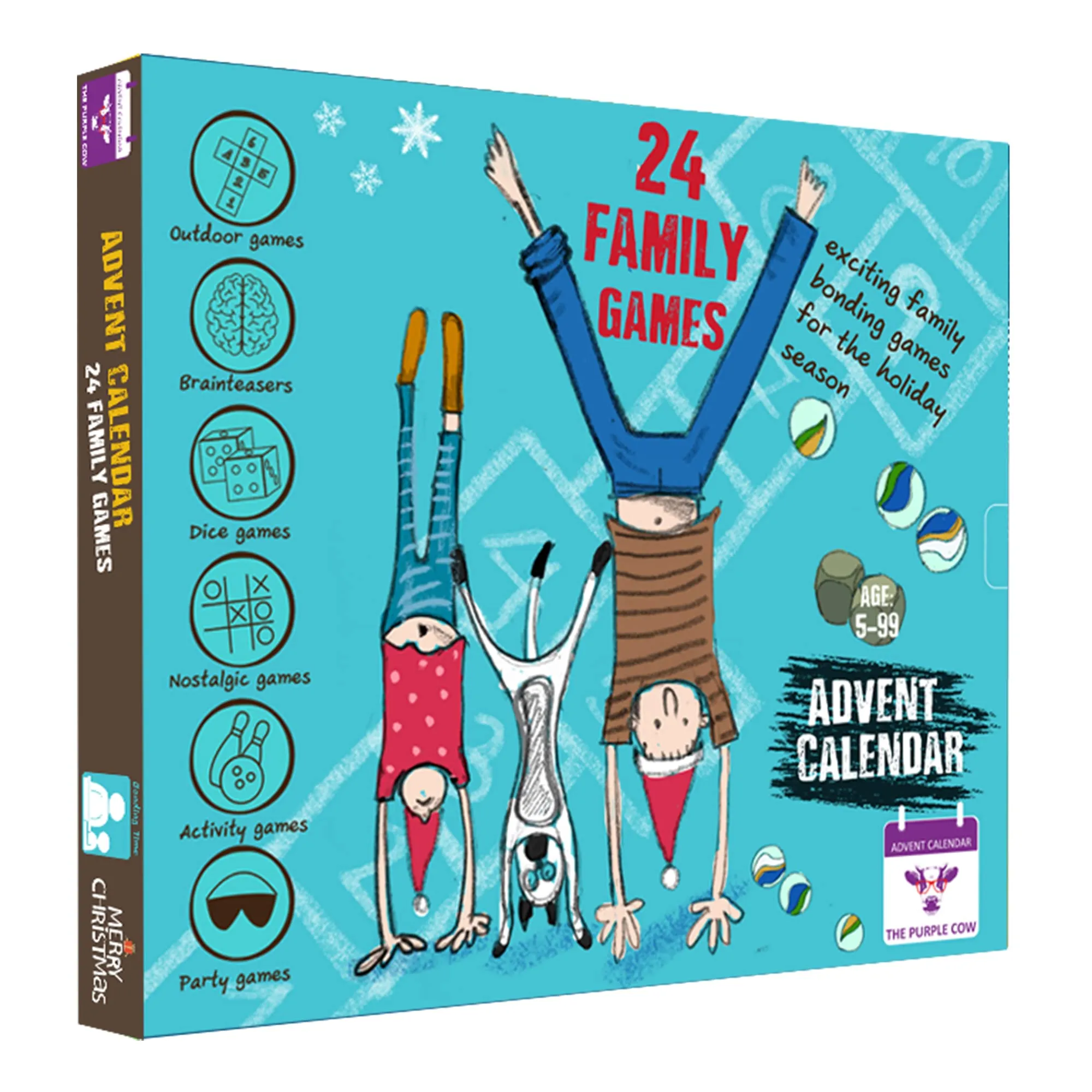 New 2023 Advent/Countdown Calendar Family Games. 24 Best Ever Family Games In A Box