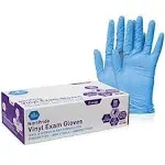 Medpride NitriPride Nitrile-Vinyl Blend Exam Gloves, X-Large 100 - Powder Free, Latex Free & Rubber Free - Single Use Non-Sterile Protective Gloves