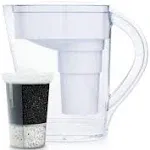 Santevia Water Systems Alkaline Pitcher - Mina Slim White