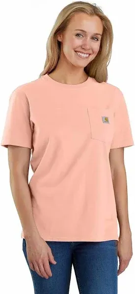 Carhartt Women's Pocket Short Sleeve T Shirt