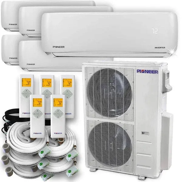 Pioneer Air Conditioner Multi Heat Pump Quint Split 5 Zone