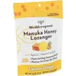 Wedderspoon Lozenges, Manuka Honey, Lemon Ginger - 2.6 oz