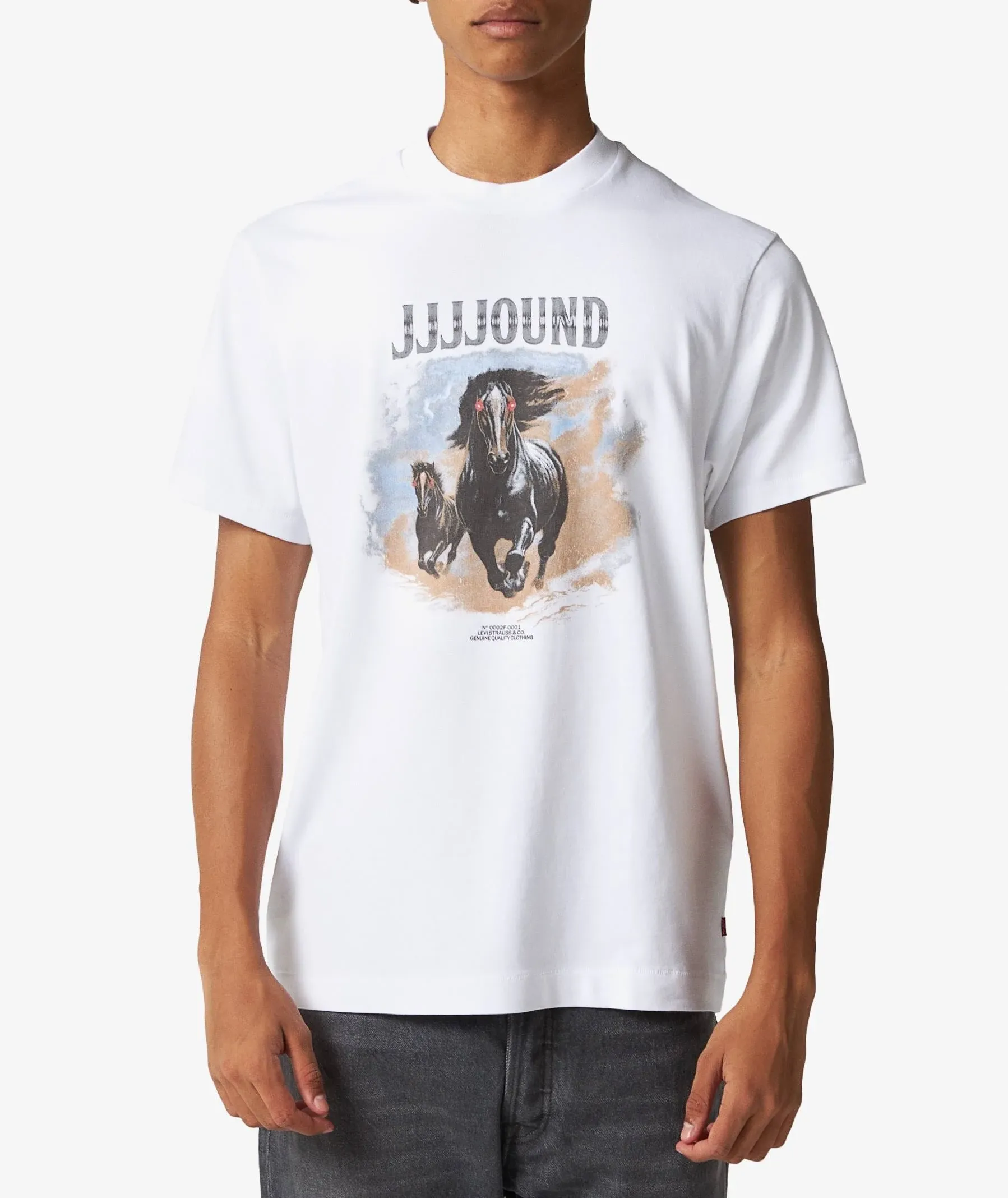 Levi's Vintage Graphic T-Shirt x JJJJound Weiß