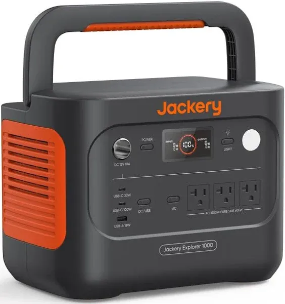 Jackery Explorer 1000 V2 Portable Power Station