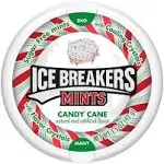 Ice Breakers Mints, Sugar Free, Candy Cane - 1.5 oz