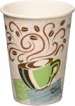 Dixie PerfecTouch Disposable Hot Cups, 12 oz Cups / 50 Count