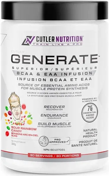 Cutler Nutrition Generate BCAA-EAA