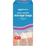 Amazon Basics Gallon Food Storage Bags, 120 Count