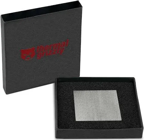 Thermal Grizzly - KryoSheet (33x33x0,2mm) - Graphene Thermal Pad - Highest Thermal Conductivity - Alternative for High Performance Thermal Paste CPU/GPU/PS4/PS5/Xbox