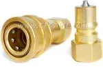 DT 14 Quick Disconnect Coupler Valve for Carpet Cleaning Wand Truckmount QD 14t4hnzc