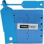 BLUE Self-Locking Arrow Key Tags 1000 per pack Size 4 1/2&#034; X 3/4&#034; BLUE