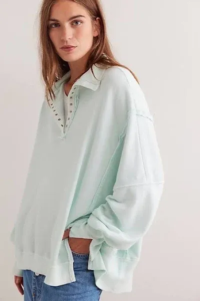 Free People Camden Henley Sweatshirt