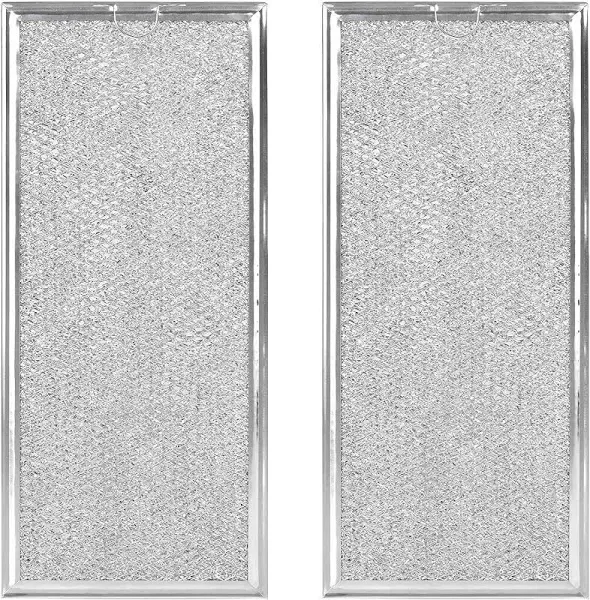 IROLEN Microwave Grease Filter Compatible with Whirlpool and GE Microwaves (2 Pack)