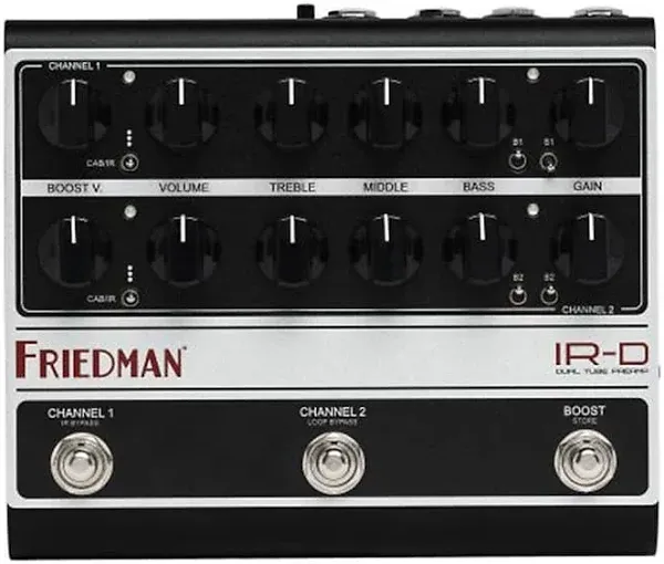 Friedman IR-D Dual Tube Preamp and DI Pedal