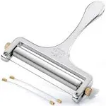 Zulay Kitchen Cheese Slicer with Adjustable Thickness - Silver