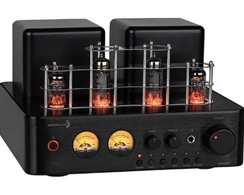 Dayton Audio HTA100 Integrated Stereo Hybrid Tube Amplifier